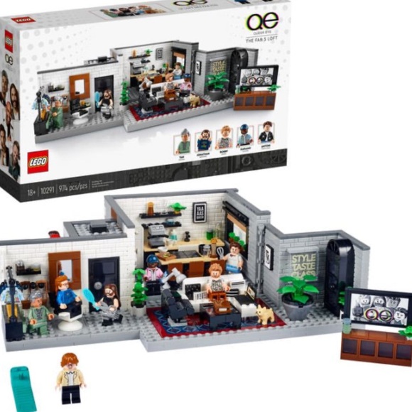 LEGO - Queer Eye – The Fab 5 Loft - Picture 1 of 6